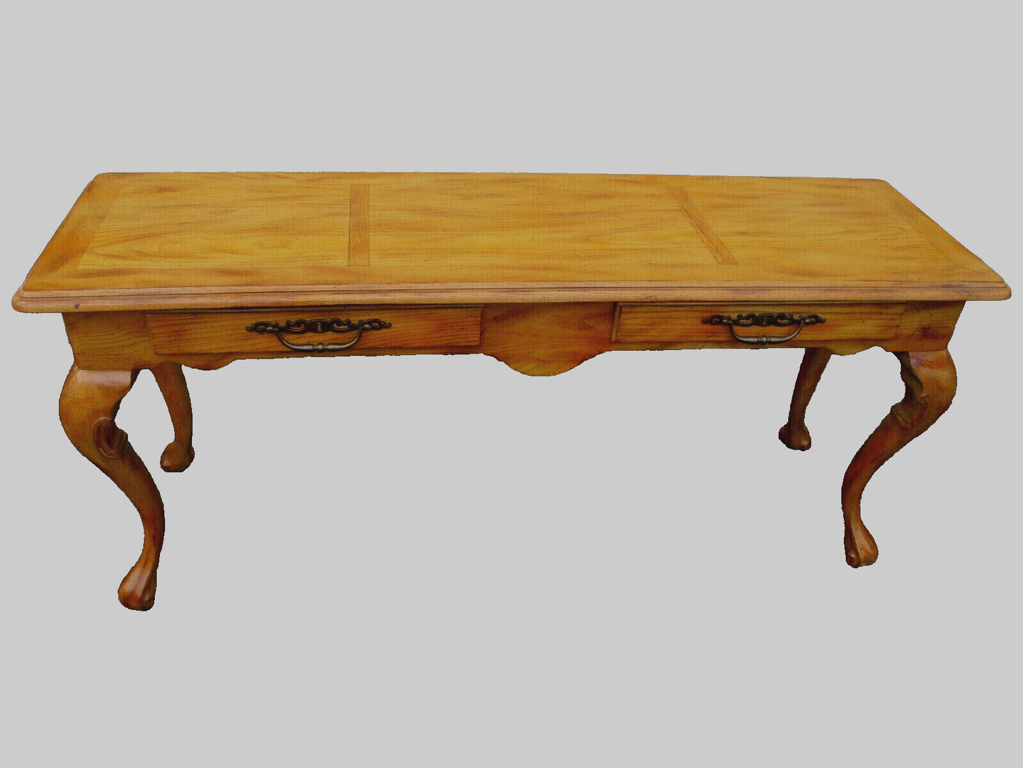 63695 Oak Console Table Server Sideboard