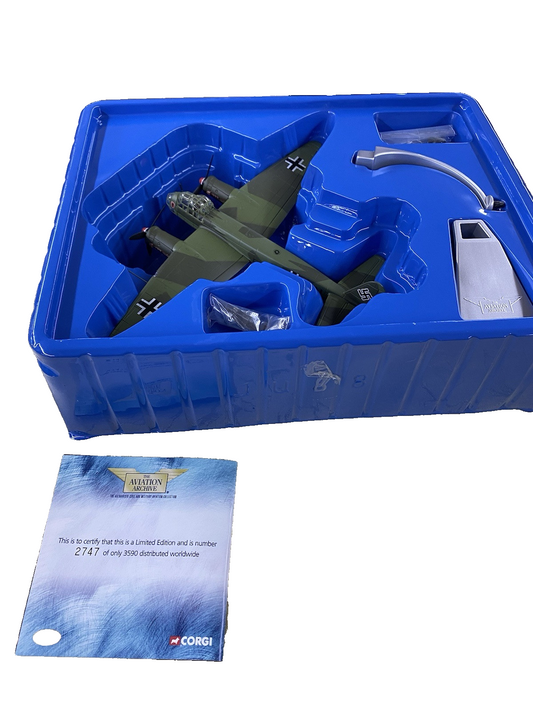 ES 207 Corgi Aviation Diecast Limited Edition  Junkers Airplane Plane