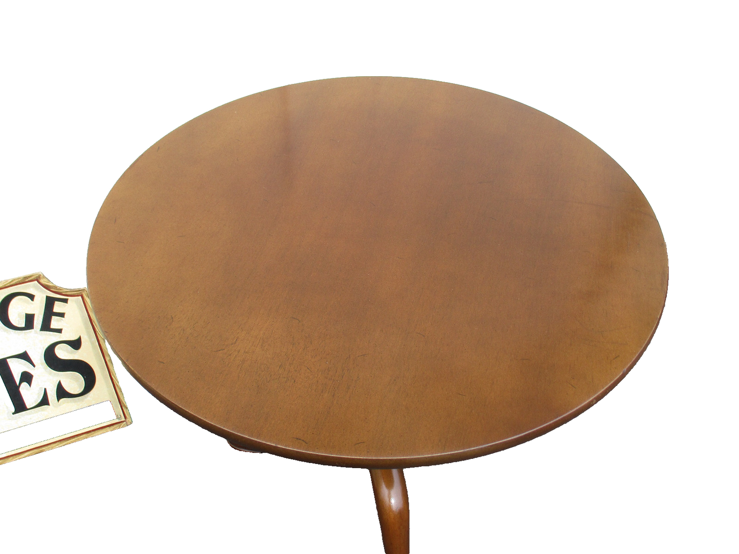 64555  KITTINGER Williamsburg Furniture Solid Mahogany Lamp Table Nightstand