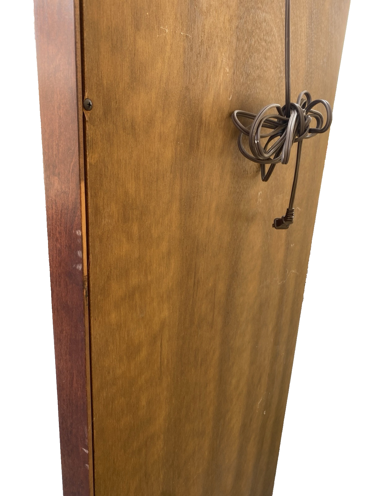 66239 Mahogany Arched Curio China Cabinet with Plate Glass Shelves