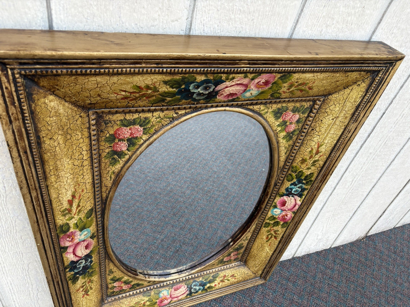 66909  Modern Decorator Mirror in Fancy Picture Frame