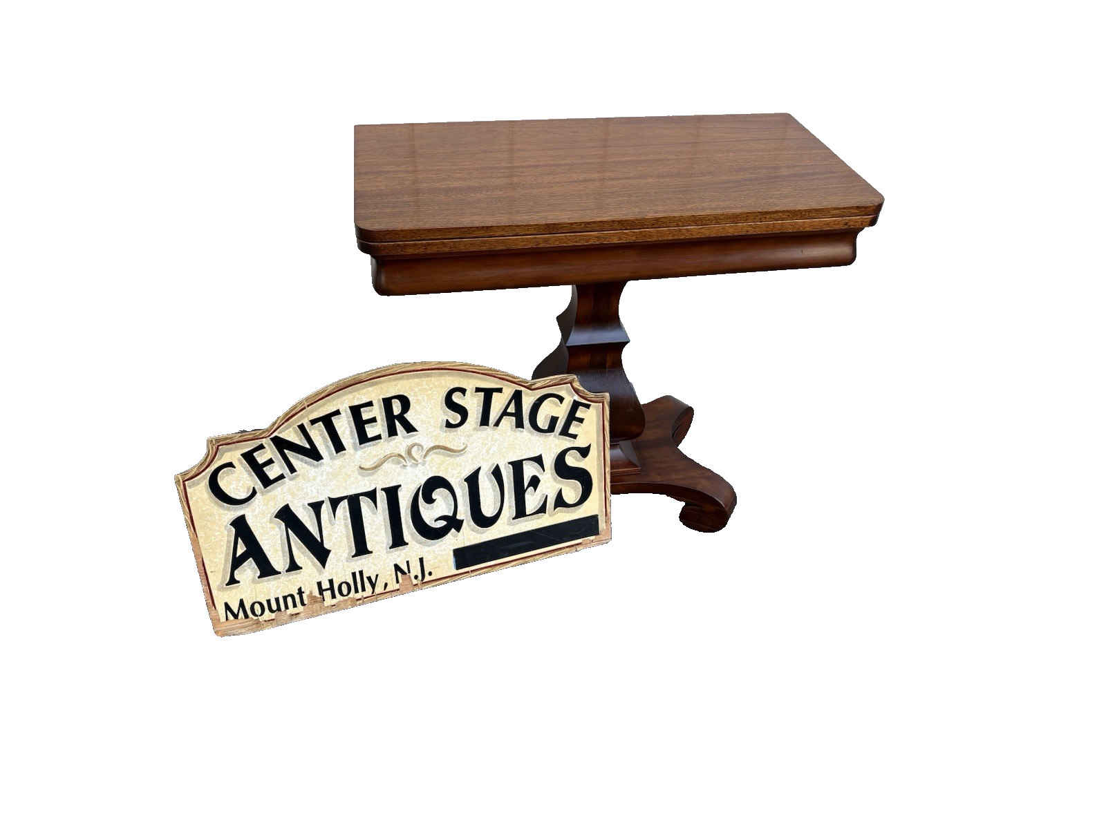 67152 Antique Empire Flip Top Game Table Stand