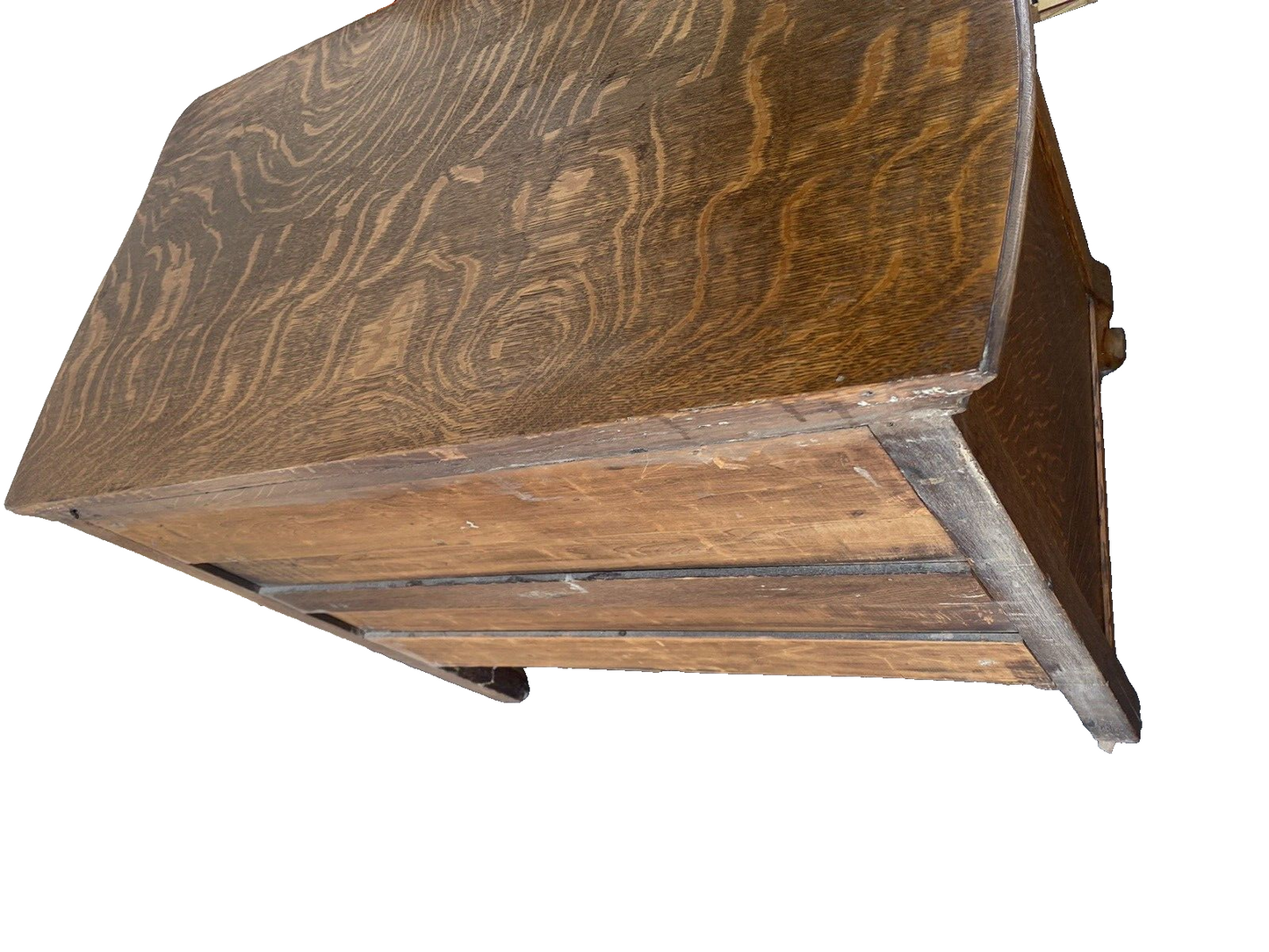 65752 Antique Victorian Oak Washstand Dresser