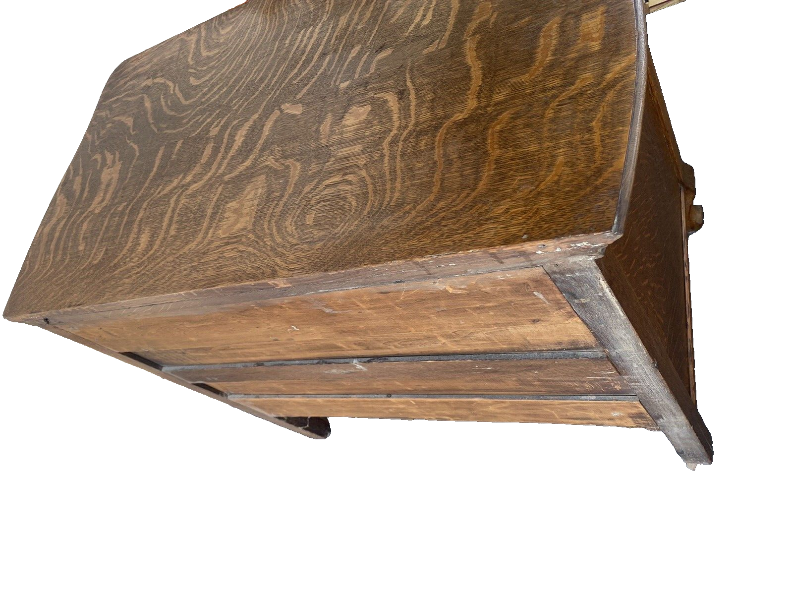 65752 Antique Victorian Oak Washstand Dresser