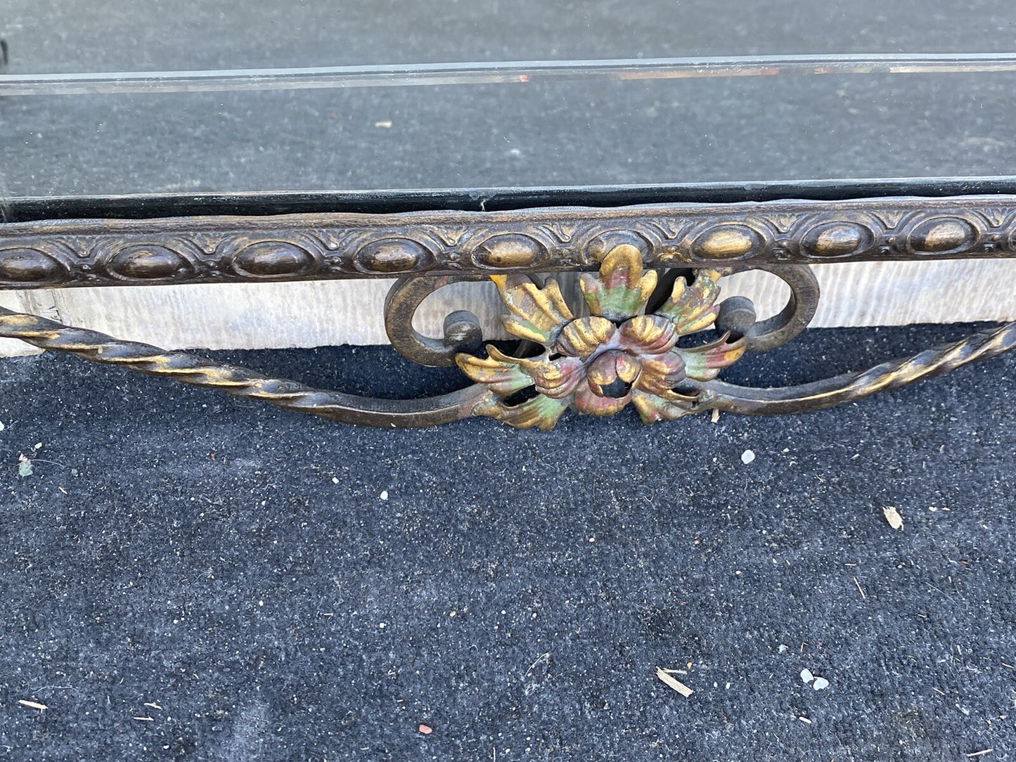 66264 Decorator Hand Made Mirror in Metal frame