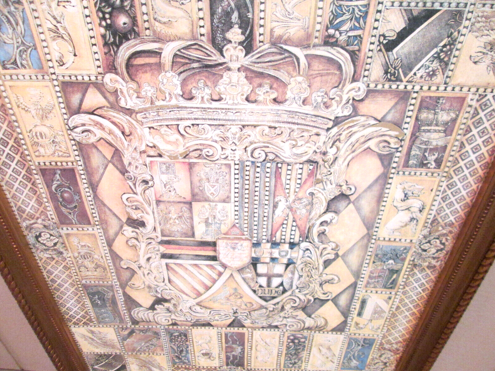 56537 ROYAL GAMBIT BOMBAY Picture Print in Fancy frame