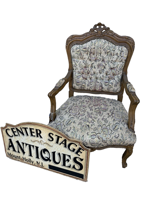 60217 French Country Bergere Armchair Chair