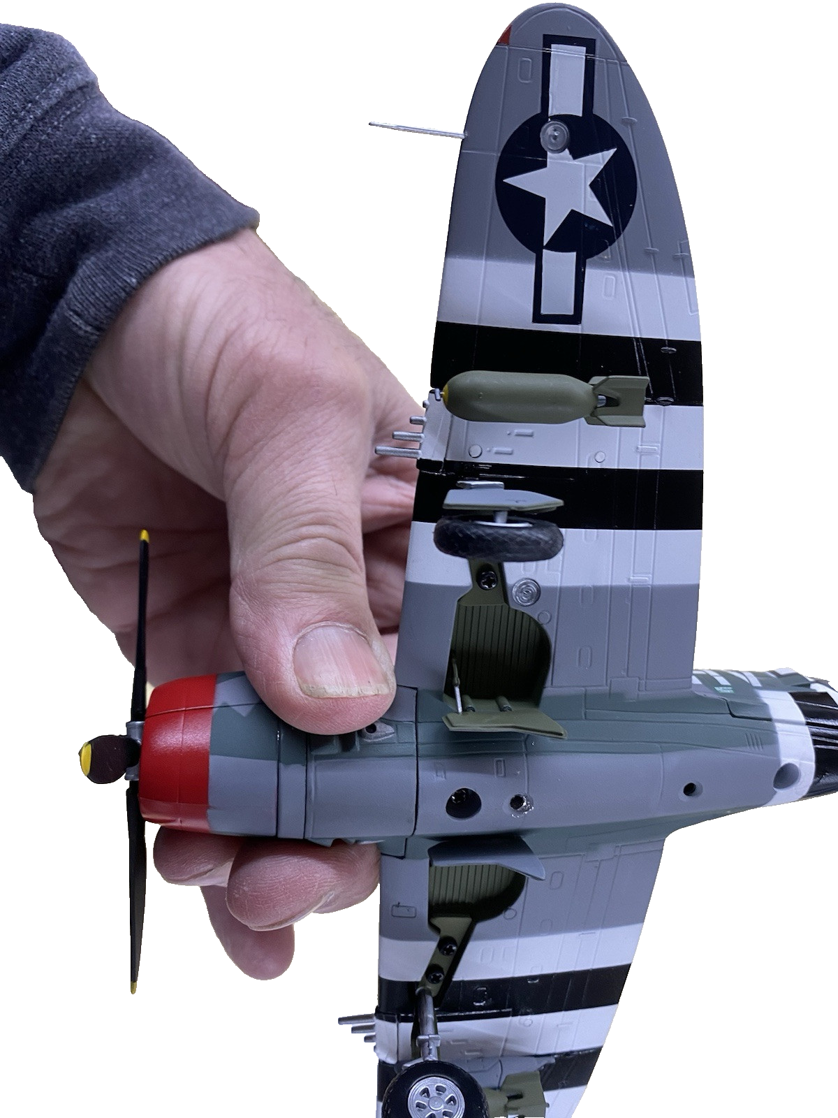 ES 204 P 47 Thunderbolt WW11  Franklin Mint  Airplane Plane B11B295148