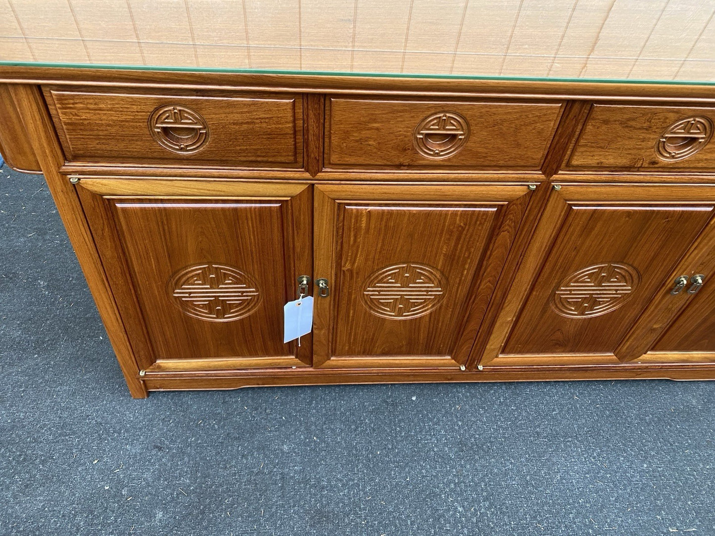 65443    Oriental Sideboard Server  Buffet Cabinet