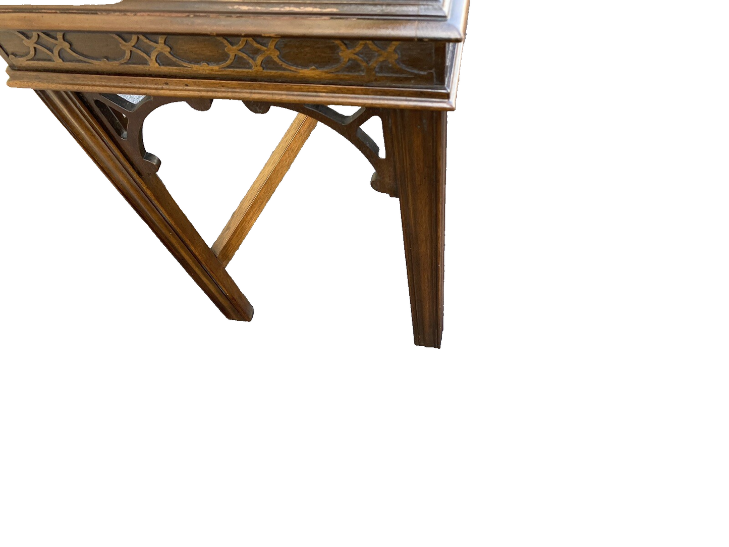 65821   18th Century Drexel Mahogany  Console Library Table