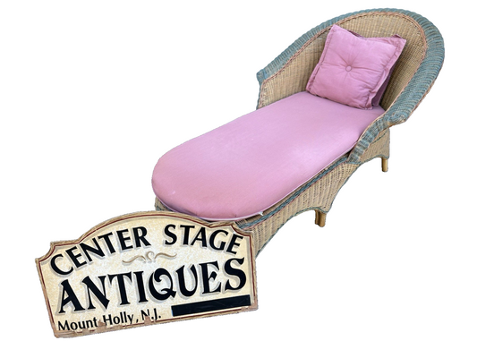 67019 Wicker Typhoon Furniture Chaise Lounge Chair