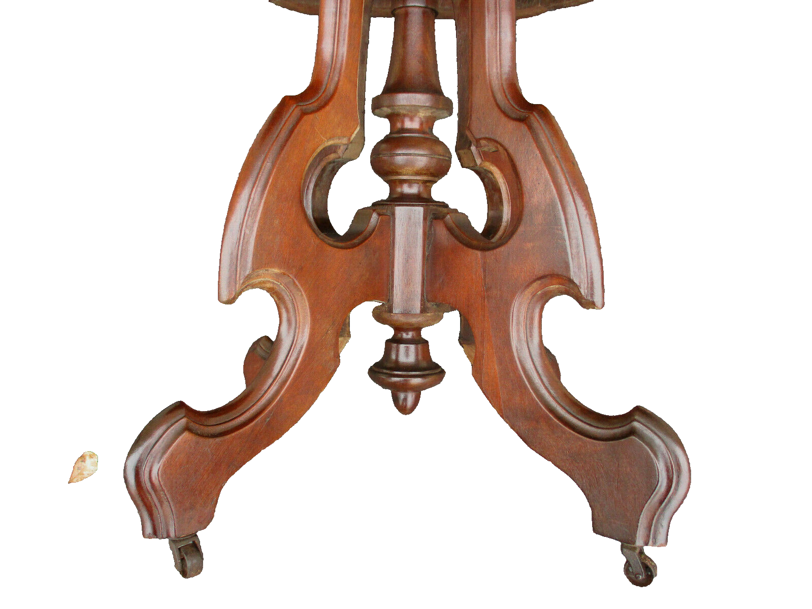 62691  Antique Victorian Walnut Lamp Table Stand