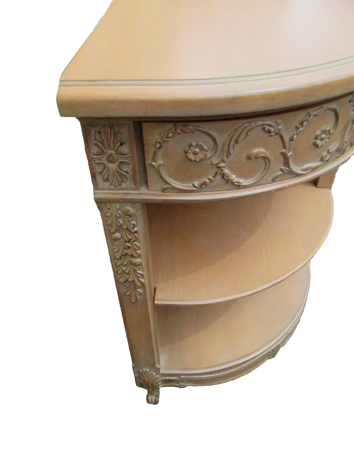 58310  ROSSI BROTHERS CUSTOM CABINET MAKERS PHILADELPHIA CARVED SERVER CABINET