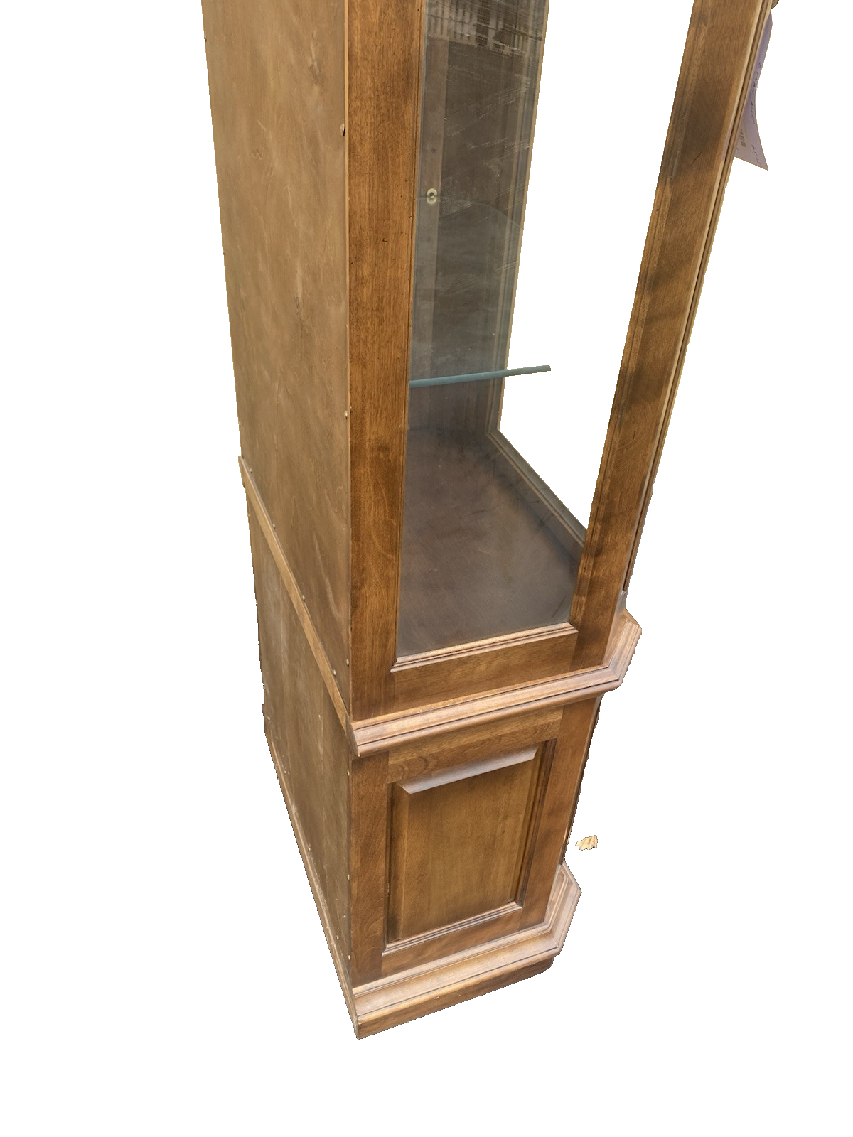 65693 ETHAN ALLEN Maple Curio China Cabinet