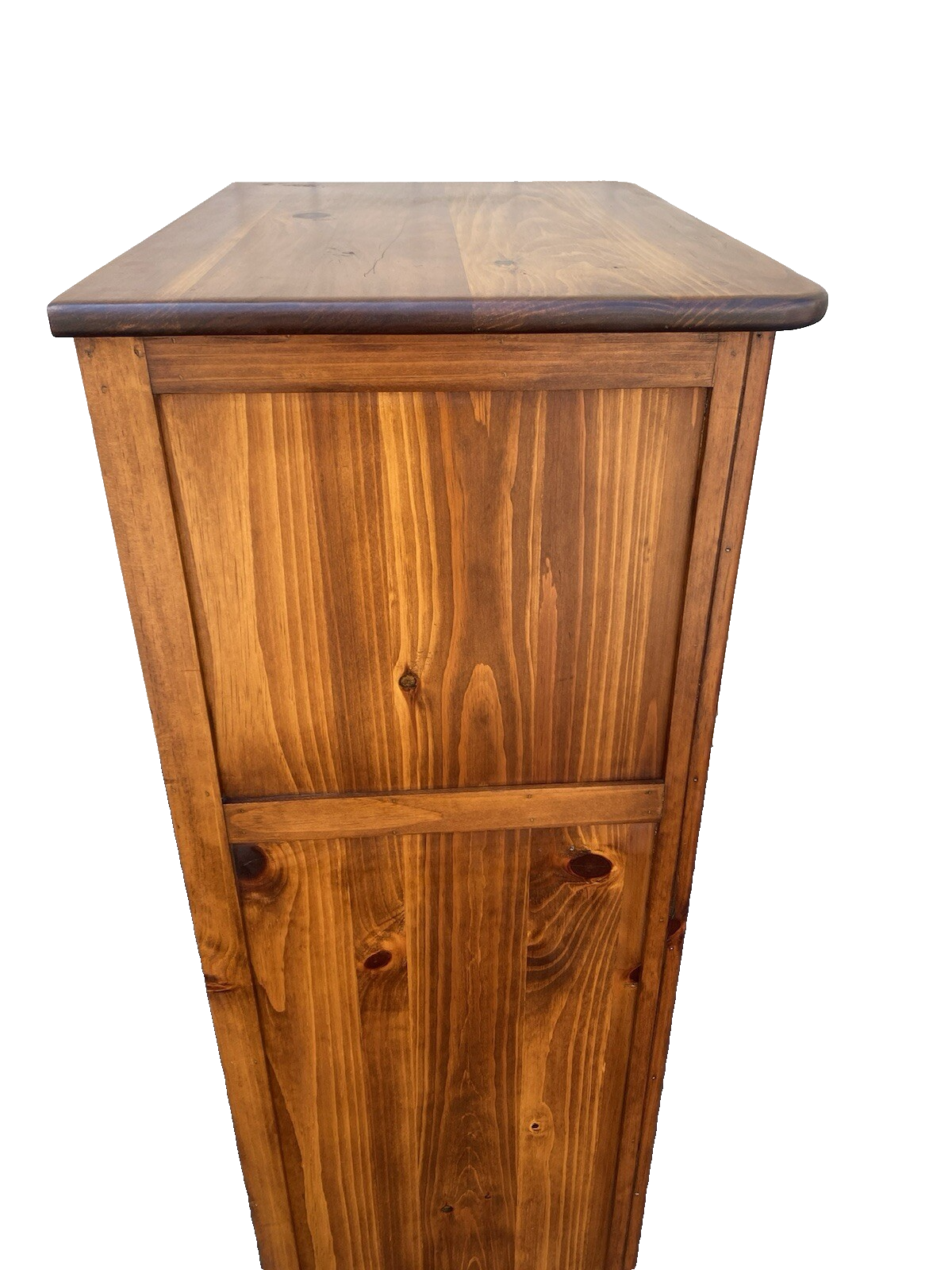 65846 Pine Lingerie High Chest Dresser