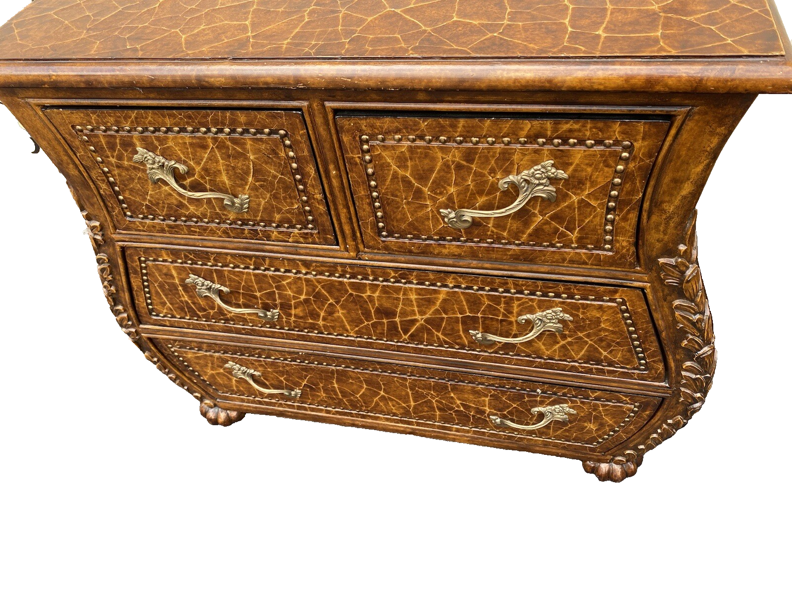 64604 Bombe Decorator Chest With Mirror