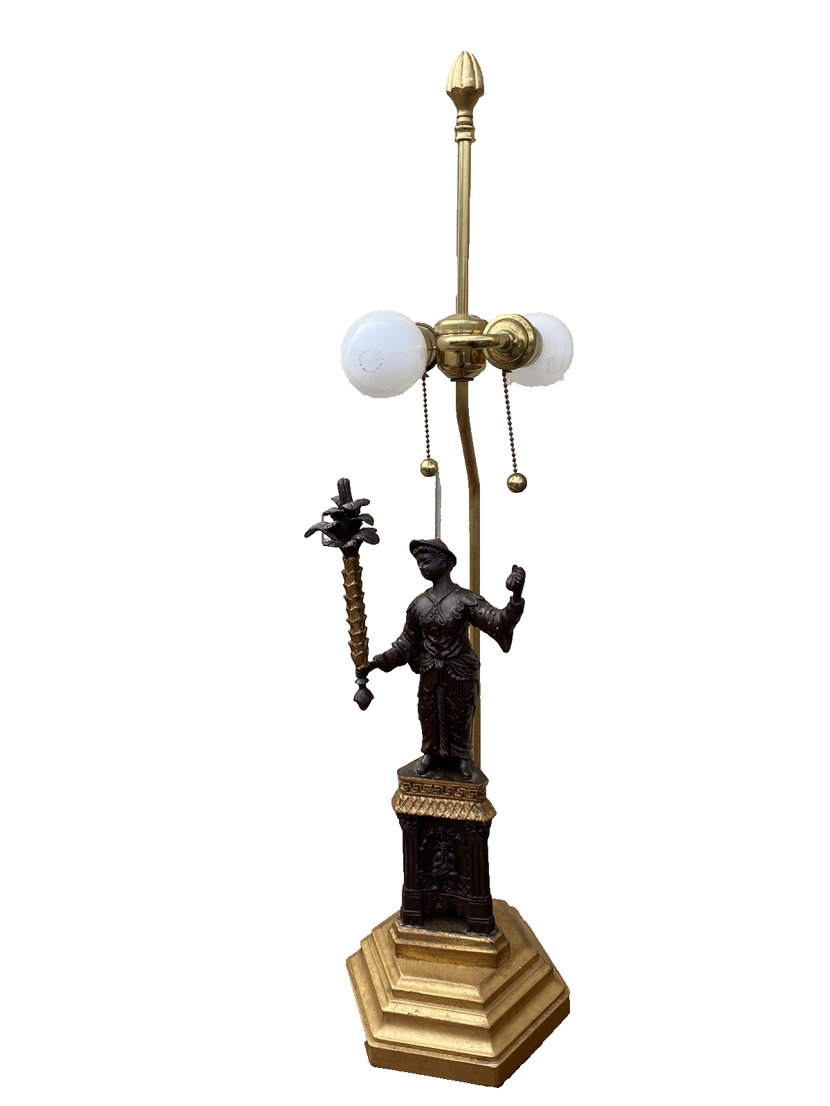 65280 QUALITY Figural Table Lamp with Shade