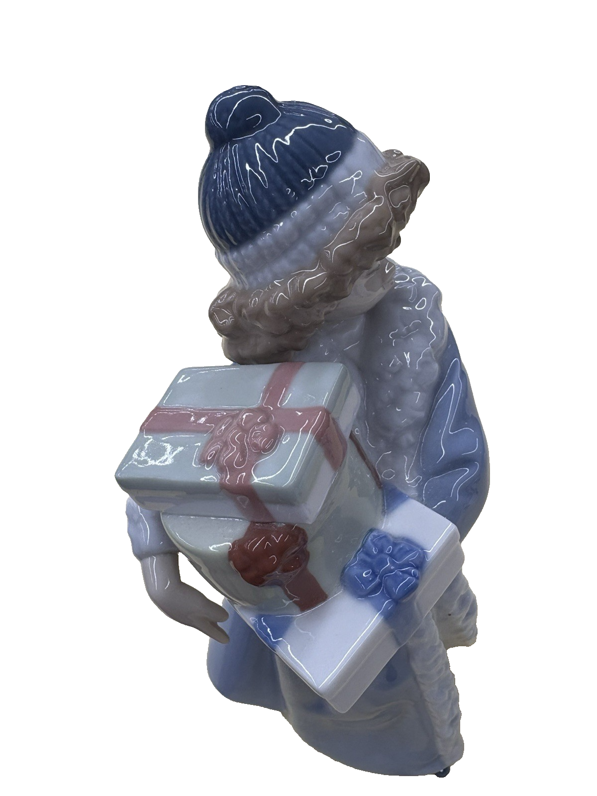 COL 02:      NAO Porcelaine Figure with packages