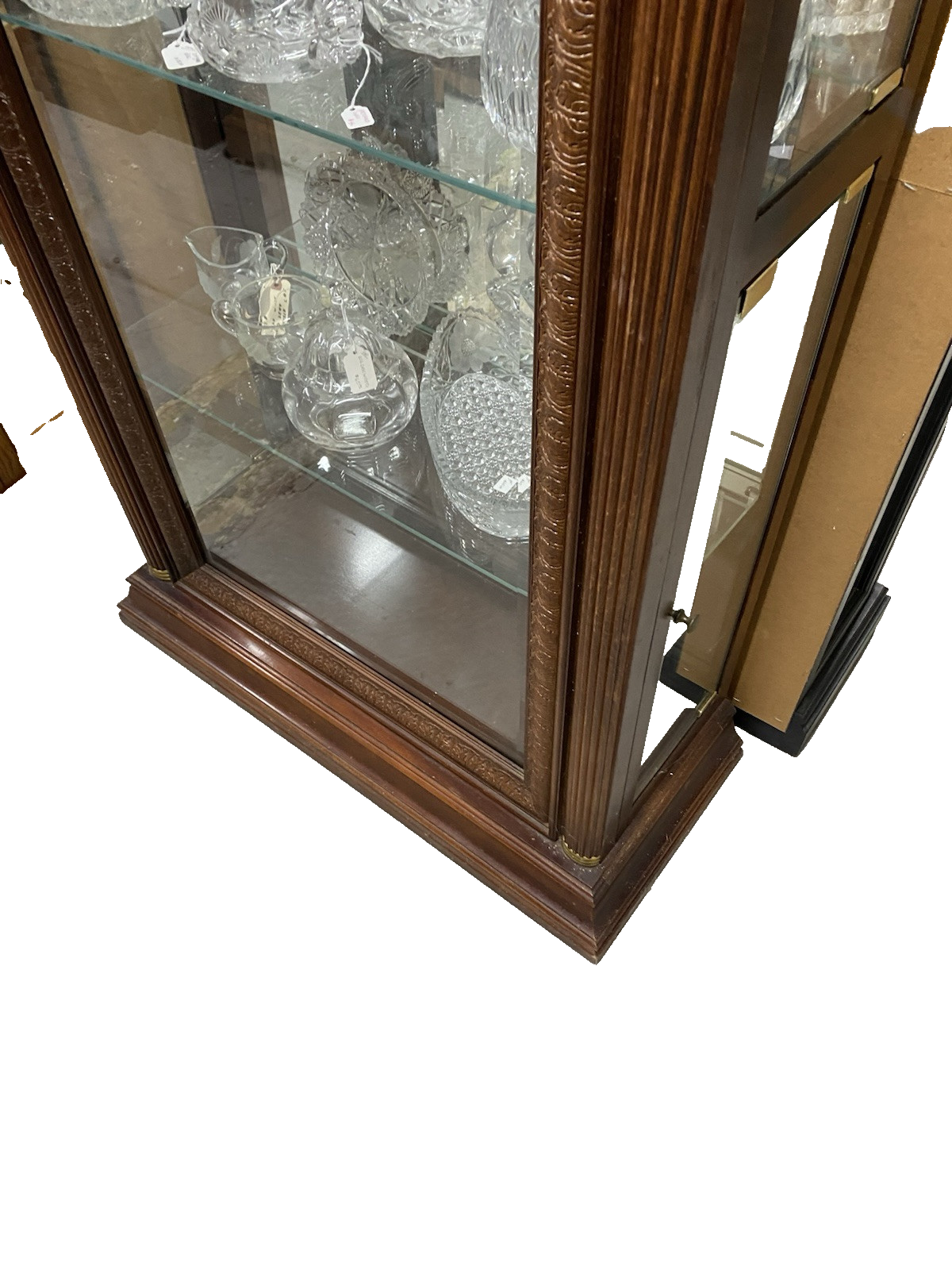 64424 Fancy Mahogany Curio China Cabinet