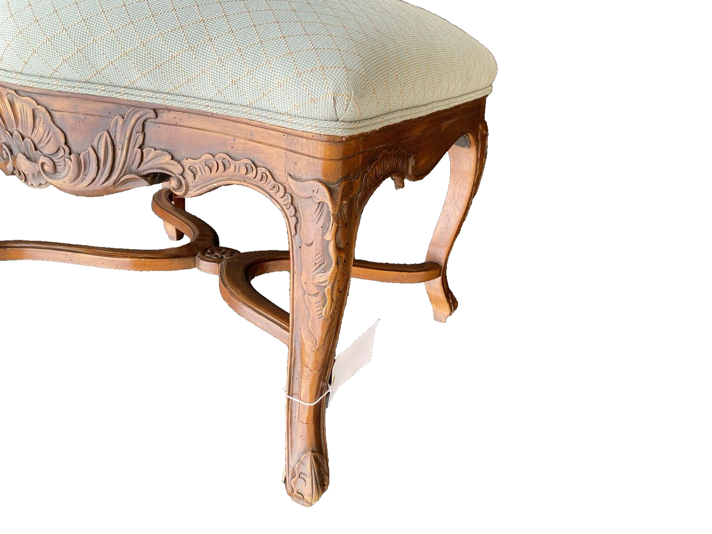 65509 French Country Quality Vanity stool Ottoman