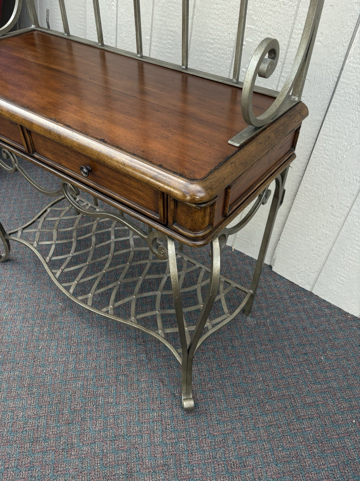 66994 Modern Baker Rack Kitchen Storage Cabinet