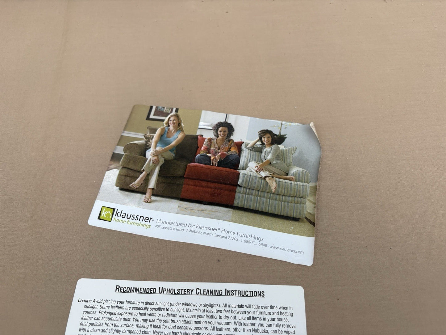 66861 + 66862 :   PAIR KLAUSSNER Furniture Loveseat Sofa Chairs Very COMFORTABLE