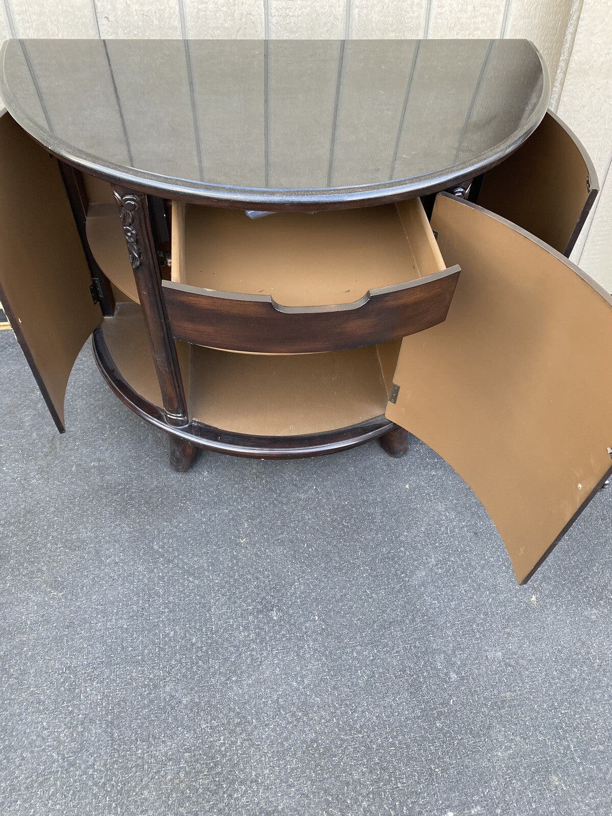 66303  COASTER Furniture  Marble Top Chest Server Sideboard