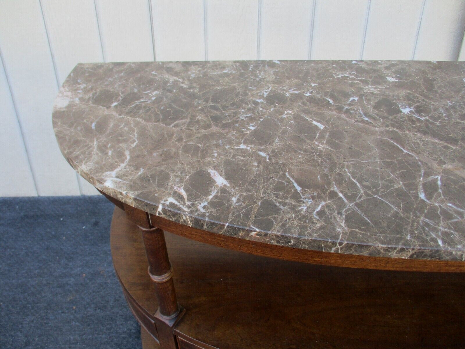 63441 Century Furniture Marble Top Sideboard Server Cabinet