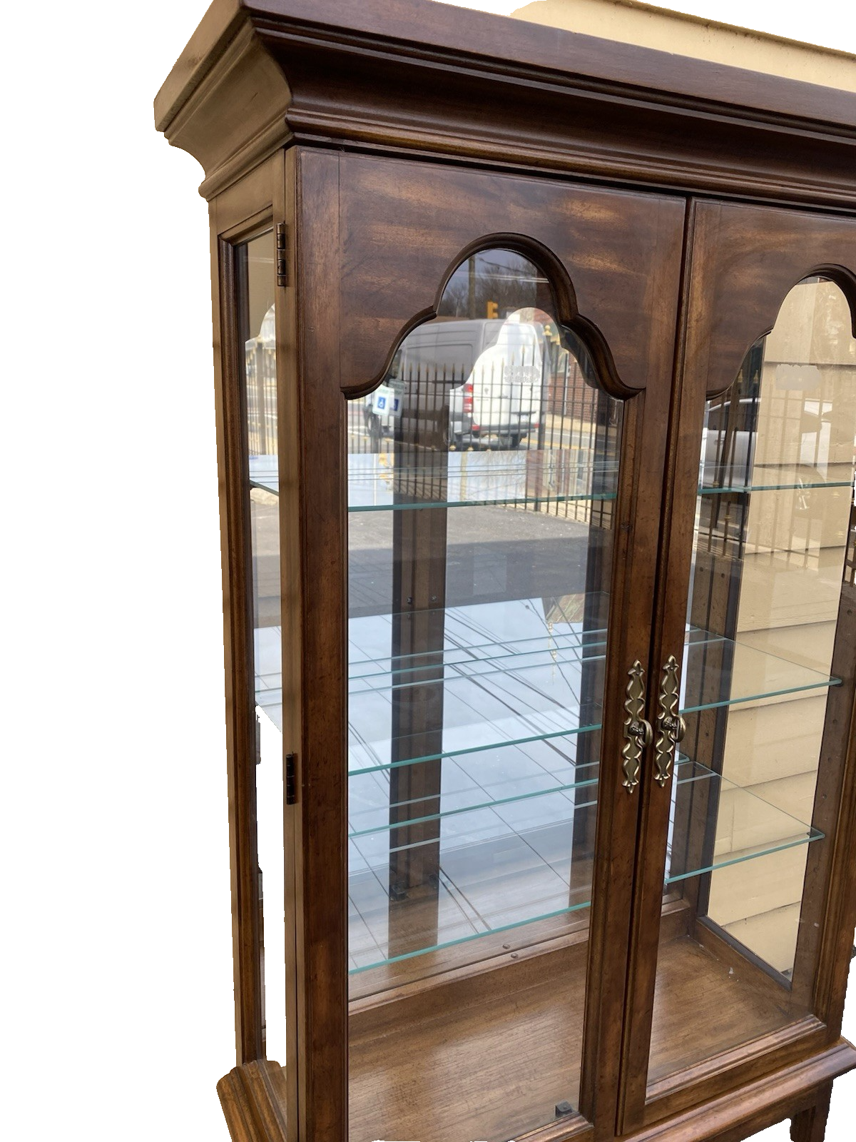 66438 Maple American Drew  Curio China Cabinet