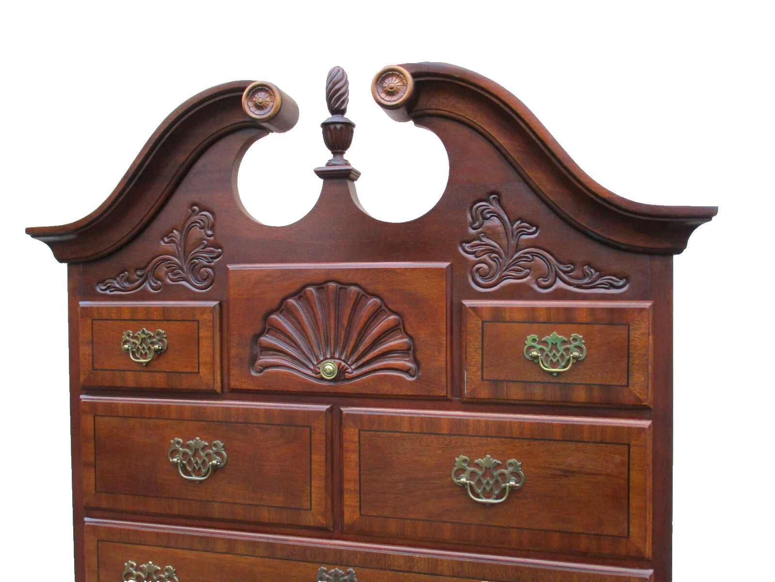 63097 STANLEY STONELEIGH Furniture High Boy Dresser Chest – Center Stage Antiques 63097 STANLEY STONELEIGH Furniture High Boy Dresser Chest – Center Stage Antiques