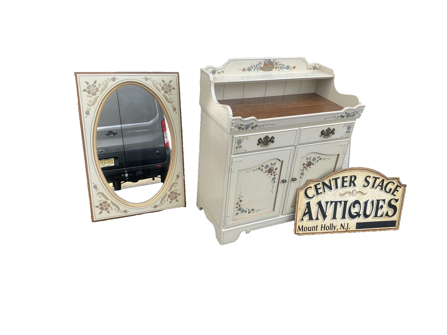 65180 ETHAN ALLEN Drysink with Mirror