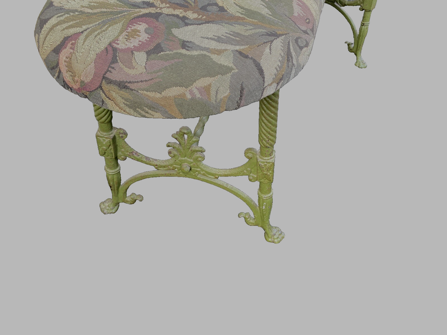 66195  Cast Iron Window Bench Settee