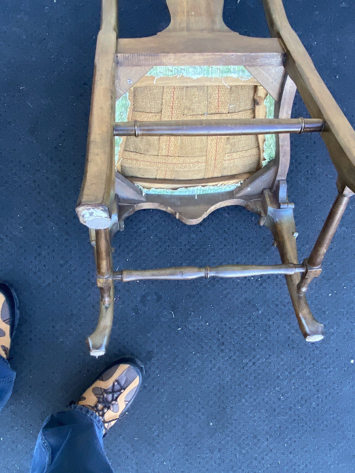 64243  Set of 4 Solid Mahogany  Dining Chairs Chair s