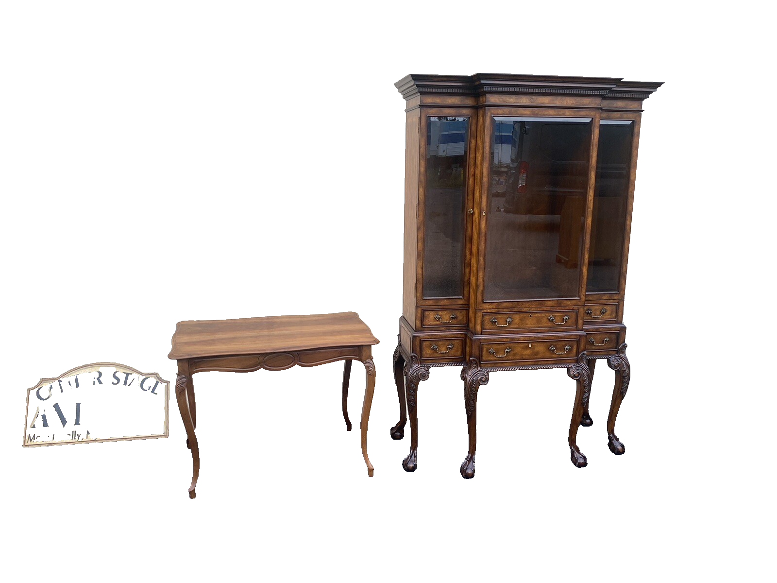 64840   French Louis XV Lamp Table Stand