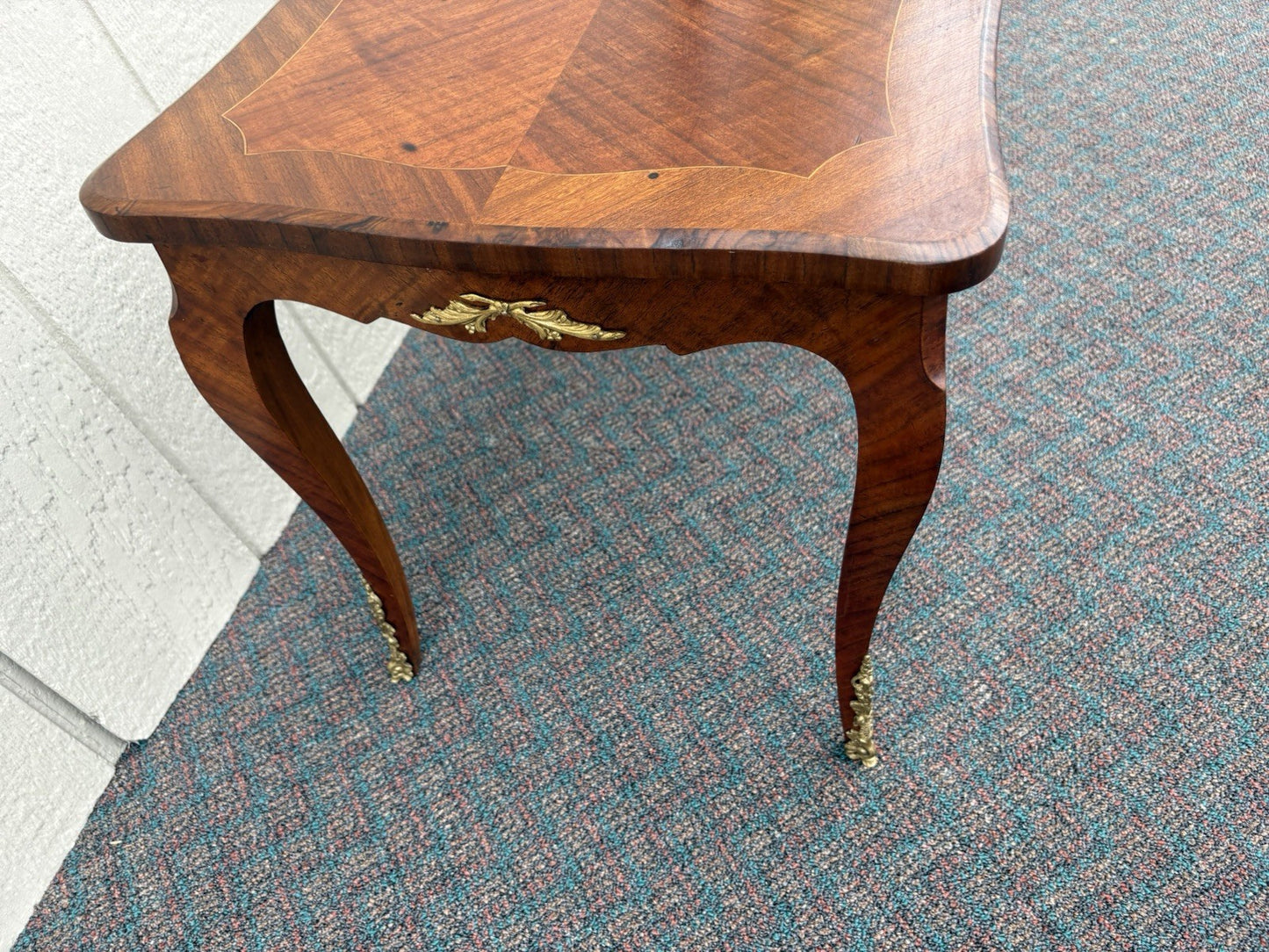 66937 Inlaid  ARTURO BARZI  Louis XV Coffee Table Stand