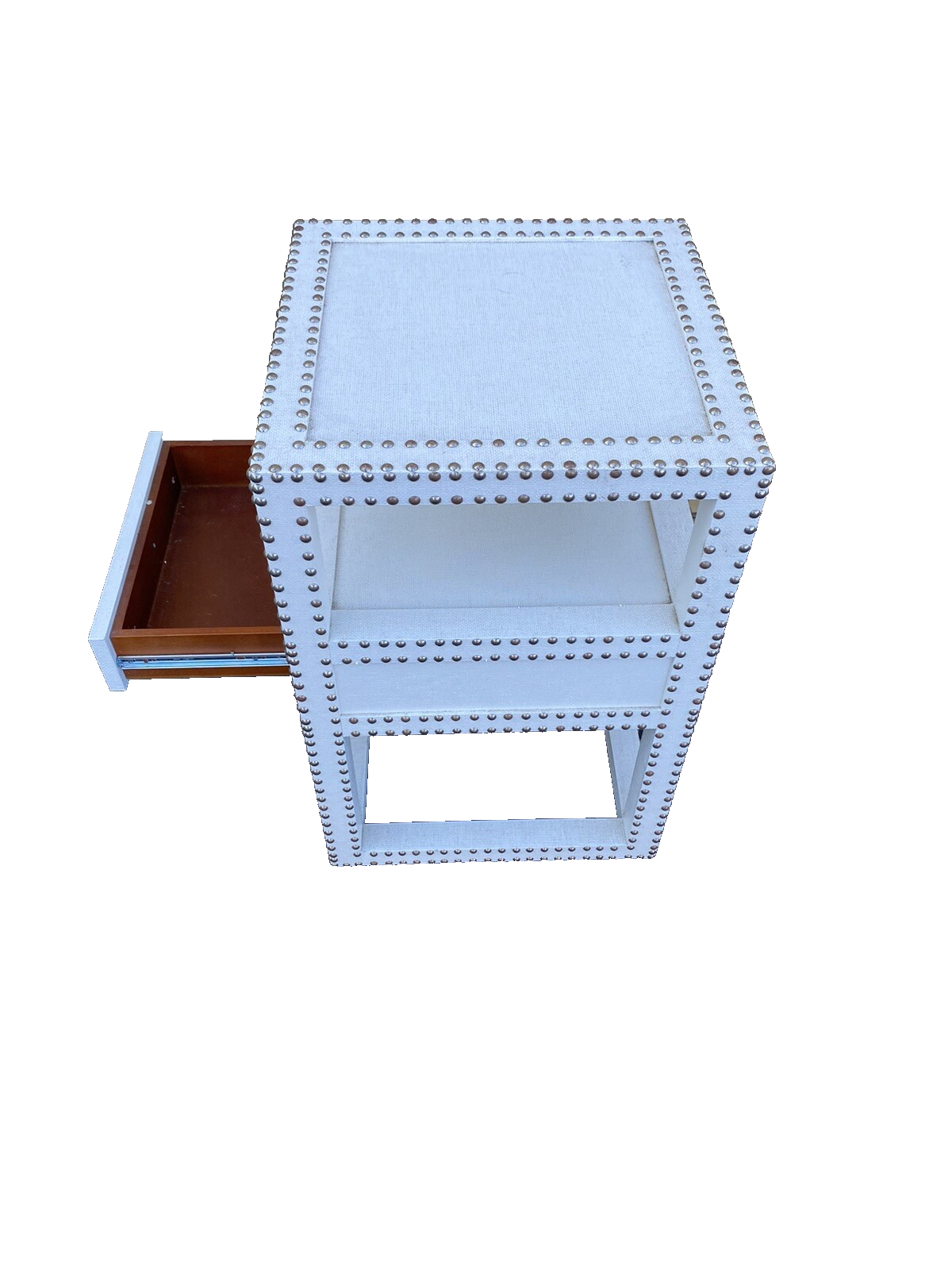 65680 Pair Decorator Modern Nightstand End Table Stand