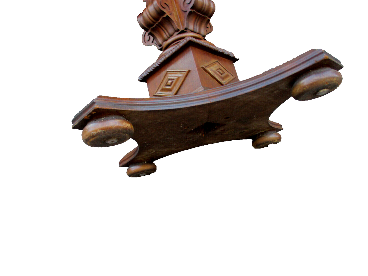 63354  Inlaid Walnut Lamp Table Nightstand Stand Imperial Grand Rapids Furniture