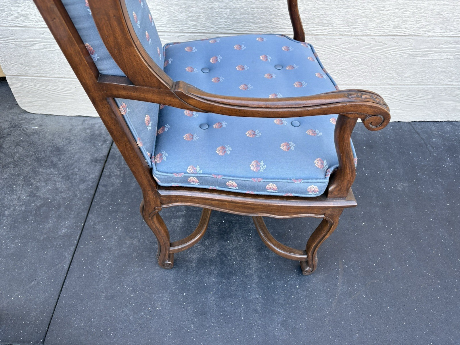 65310 Pair Quality  Decorator Bergere Armchair Chair s