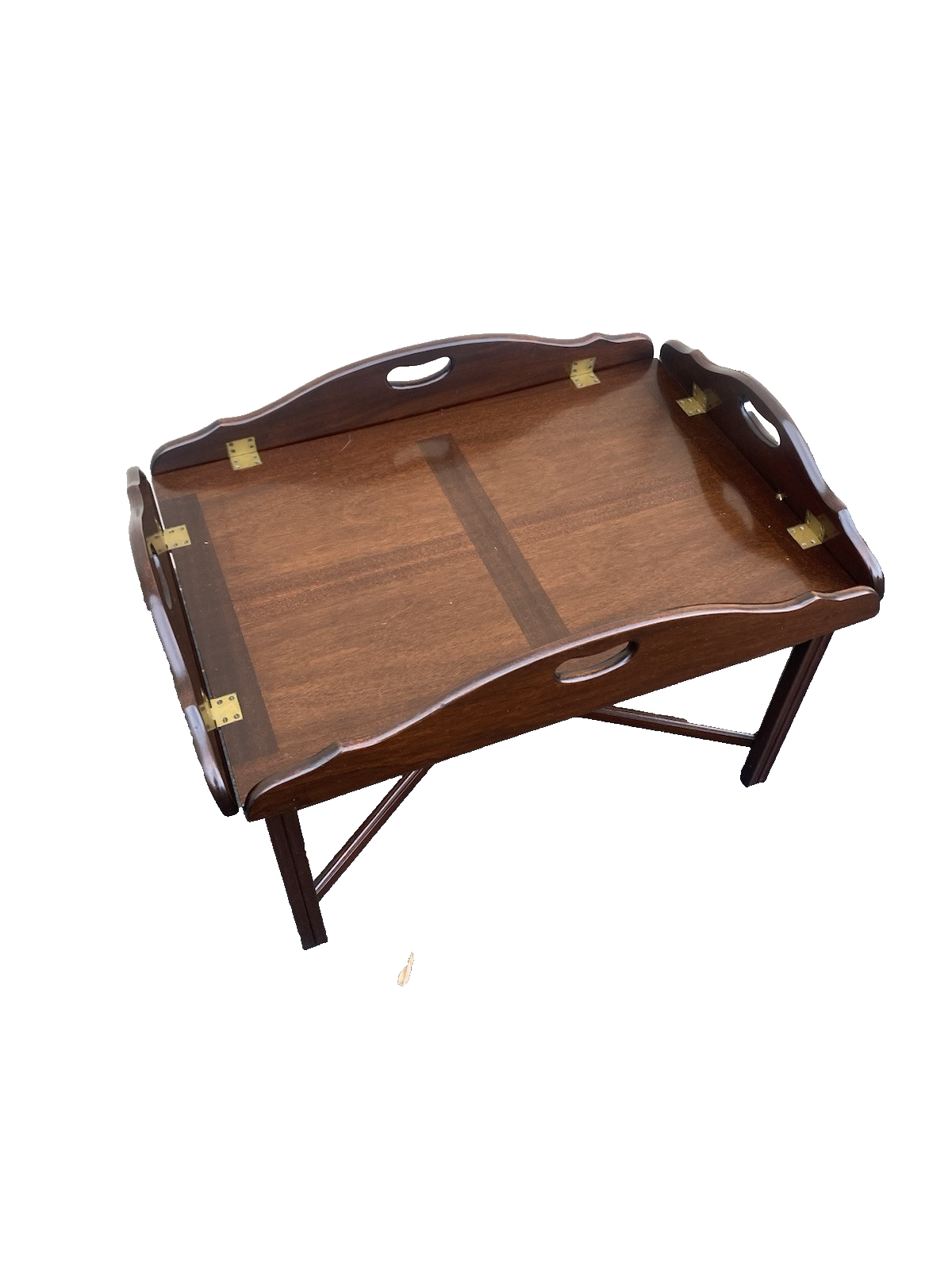 66432 Mahogany Butler Coffee Table Stand