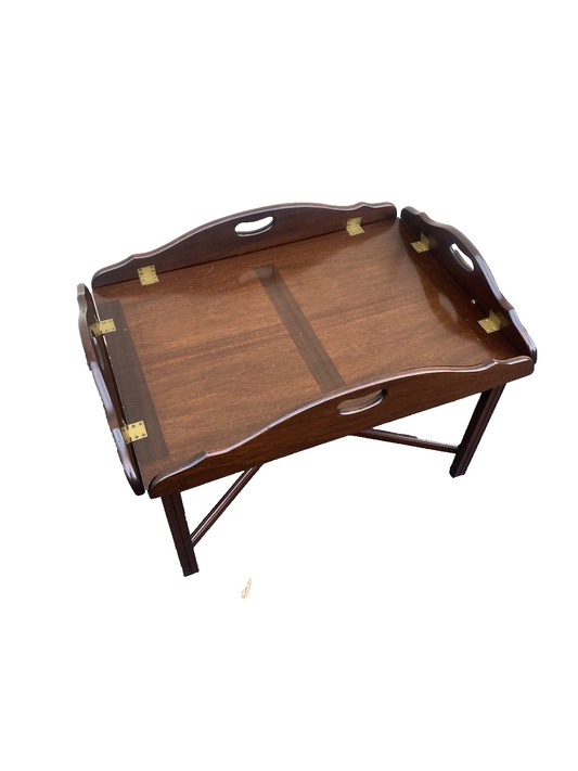 66432 Mahogany Butler Coffee Table Stand