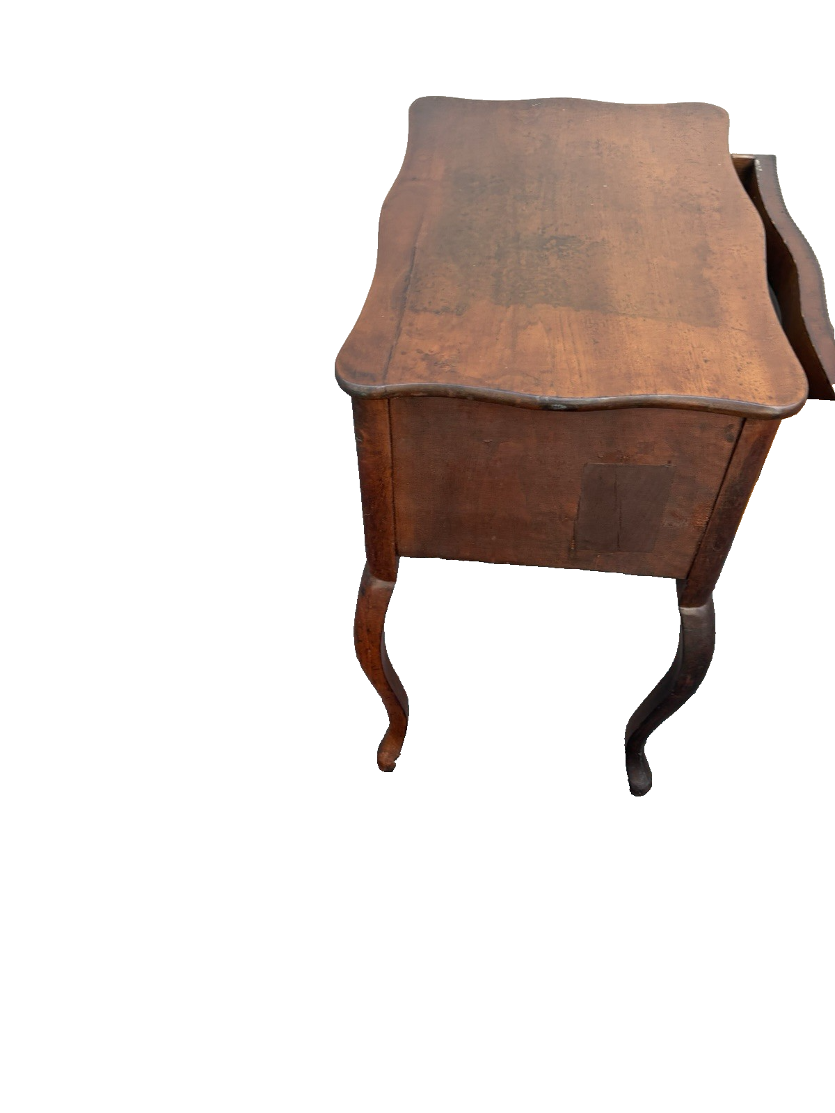 66964 Antique Empire Mahogany Nightstand End Table Stand