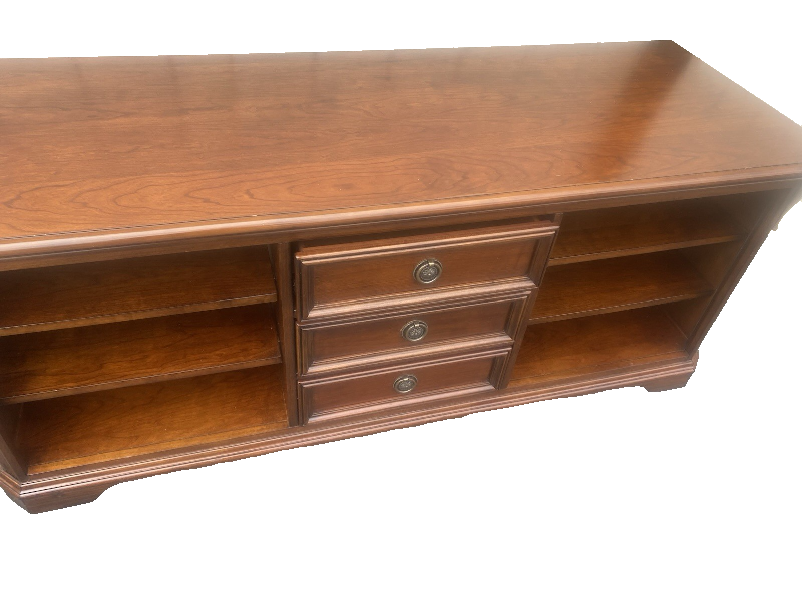 66548 Cherry Hooker Furniture  Television Cabinet Stand 64" WIDE