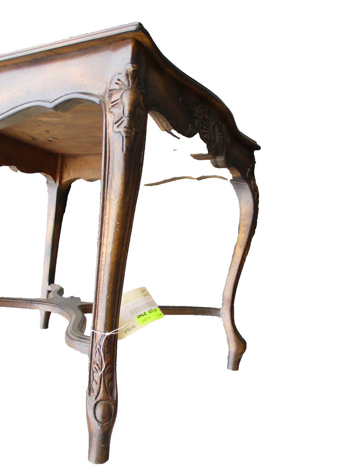 49346  Pair French Country Lamp Table Nightstand s