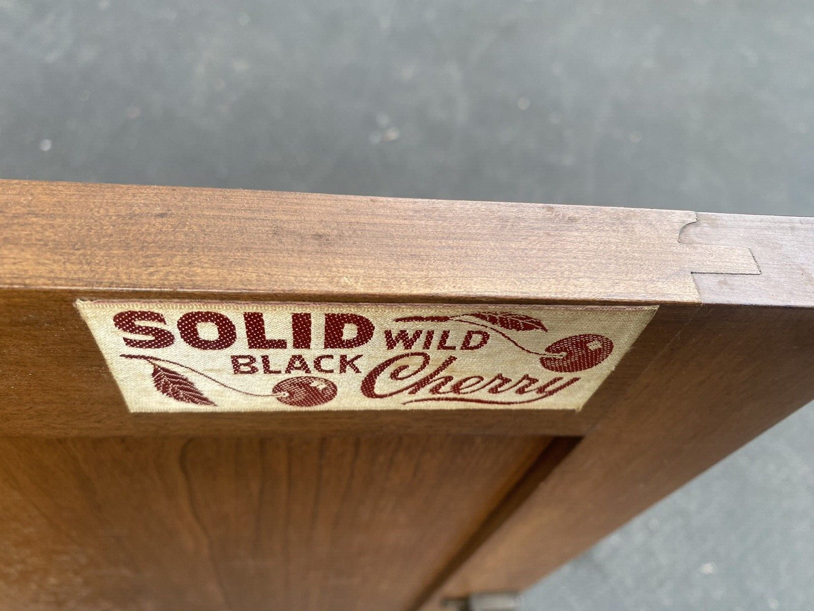 66039    HENKEL HARRIS Black  Cherry Corner China Cabinet