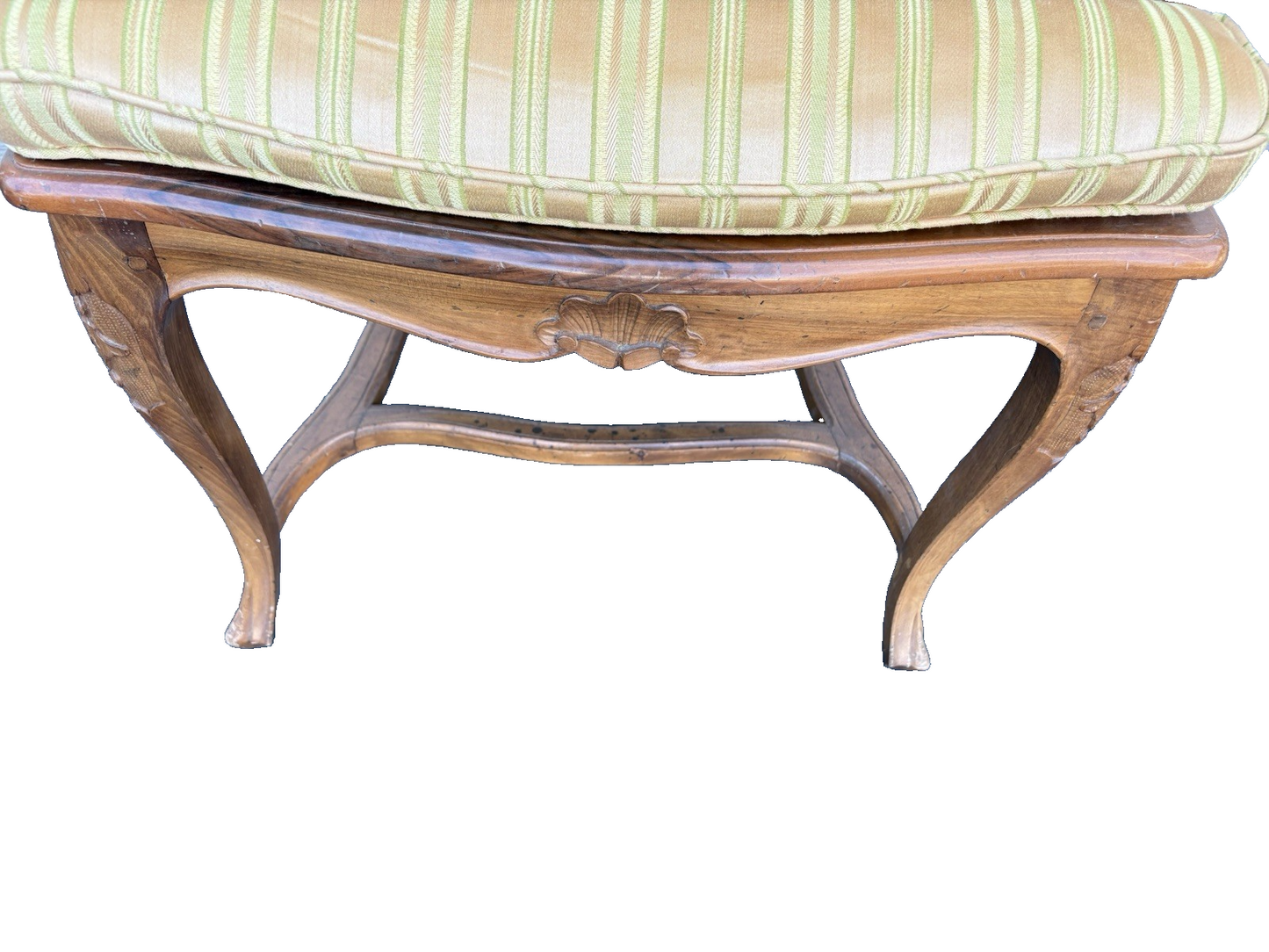 62658   French Country Louis XV Armchair Chair PEGGED Construction