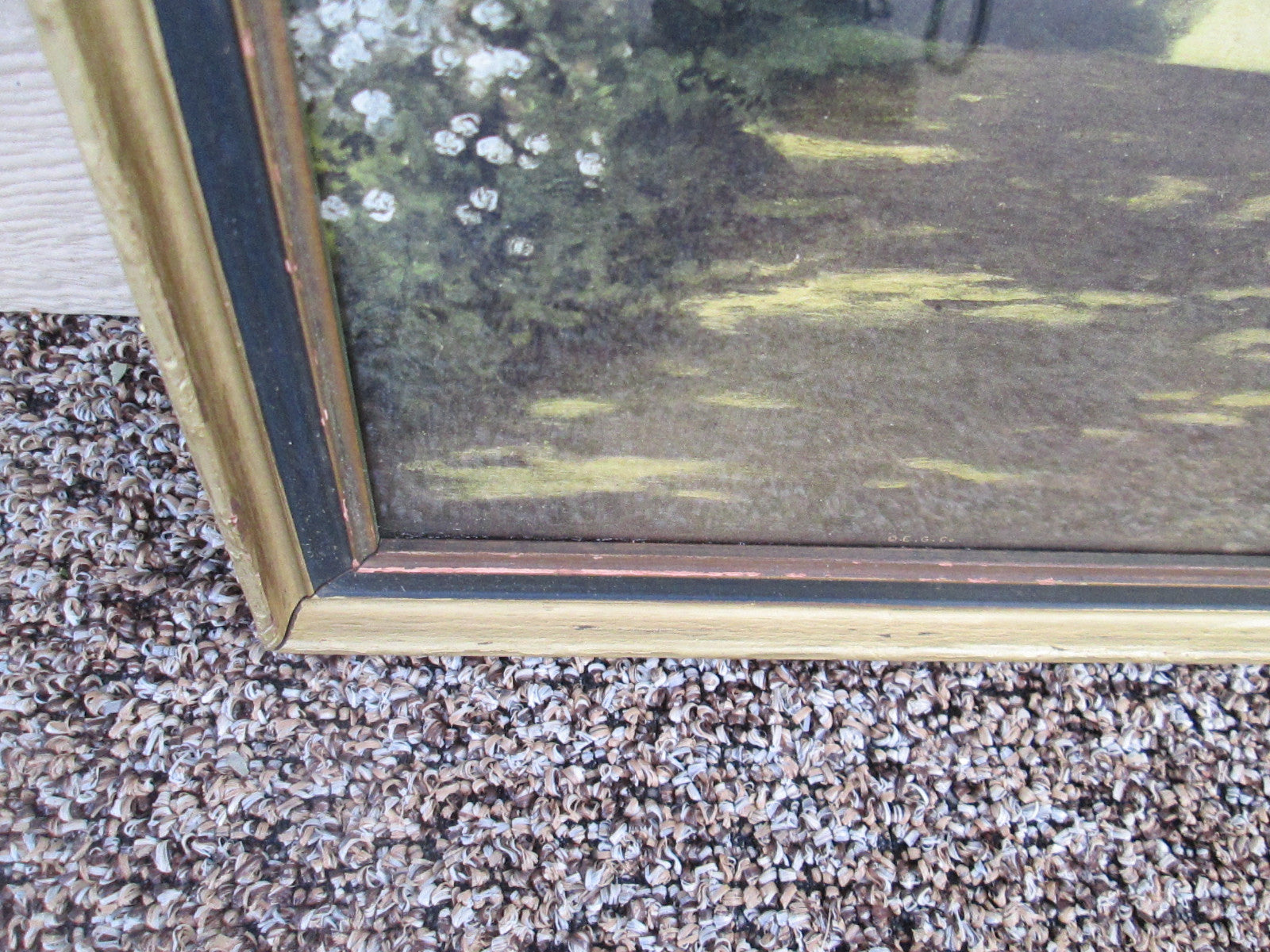 ART 20:   Atkinson Fox Print in Deco Picture Frame