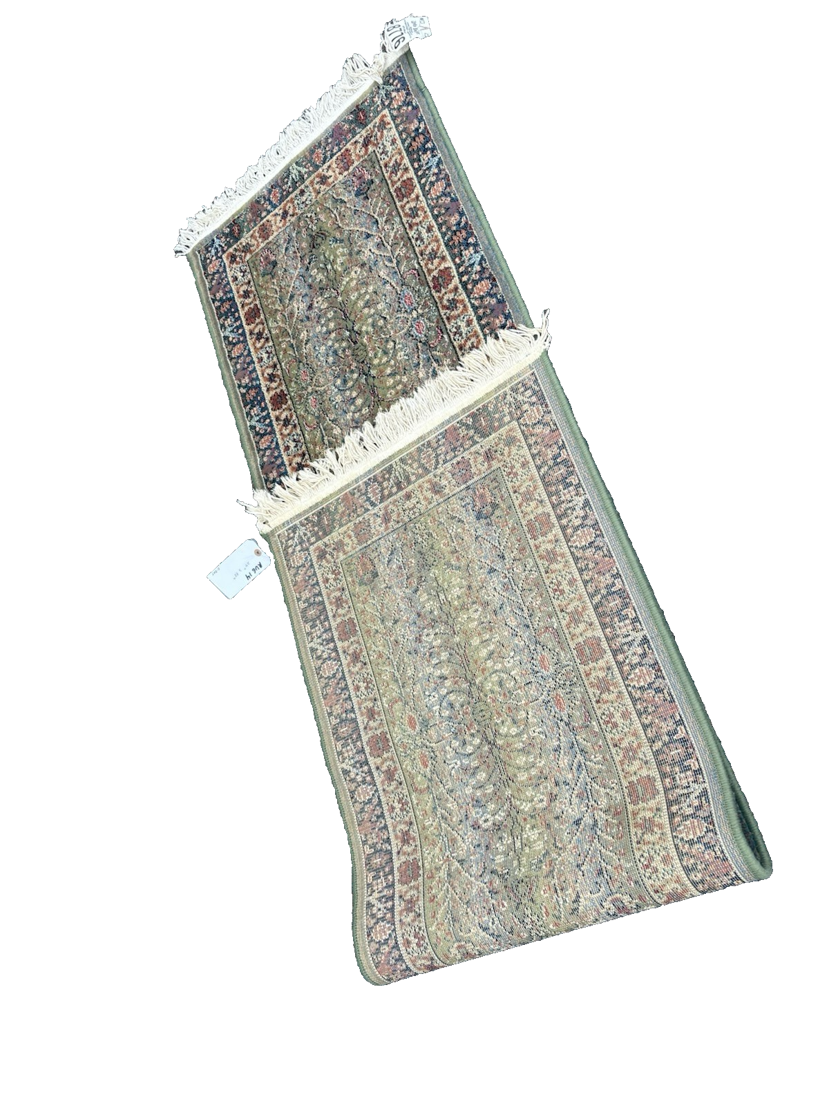 RUG 14: Oriental Rug Runner   SIZE 24 "  x 93 "