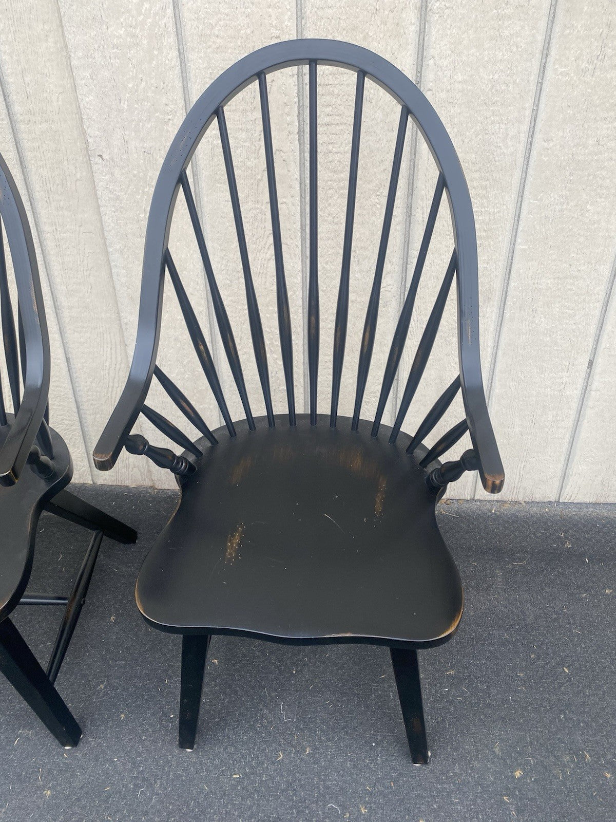 66522 Pair Quality Windsor Dining Chairs Chair s