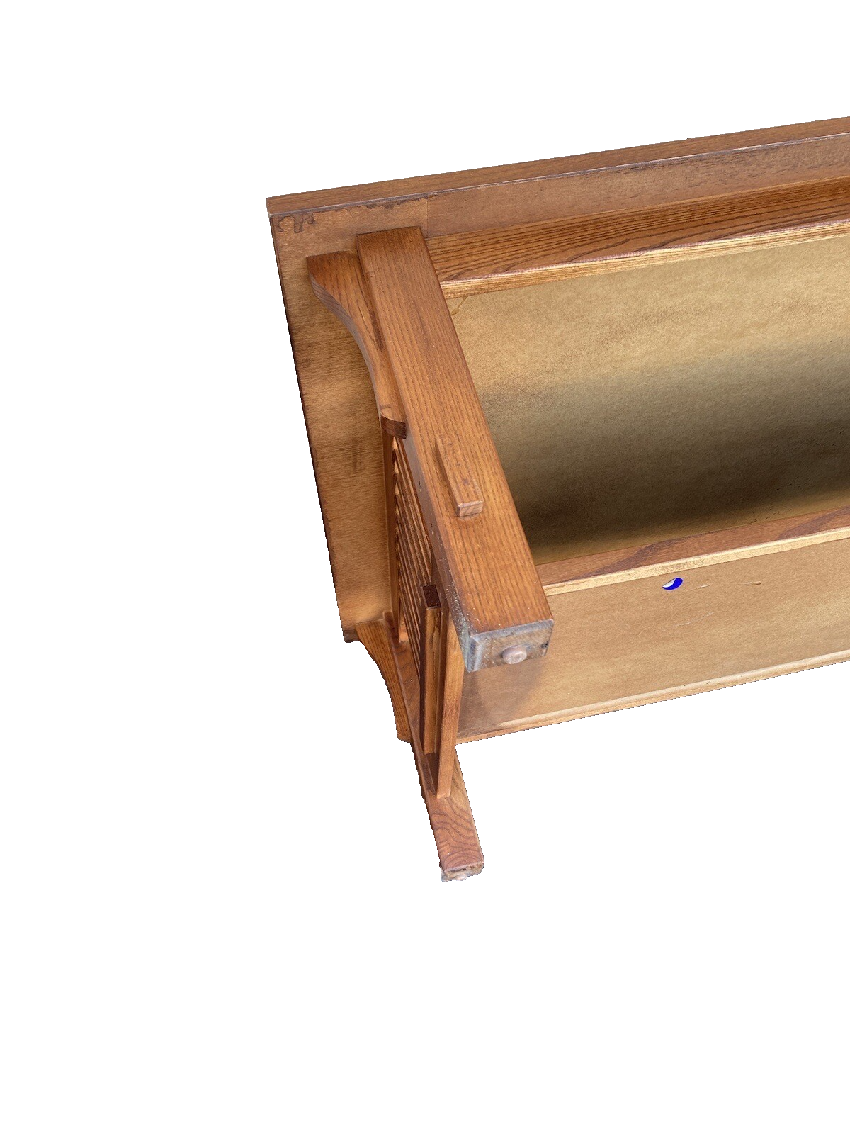 64959 MIssion Oak Coffee Table Stand