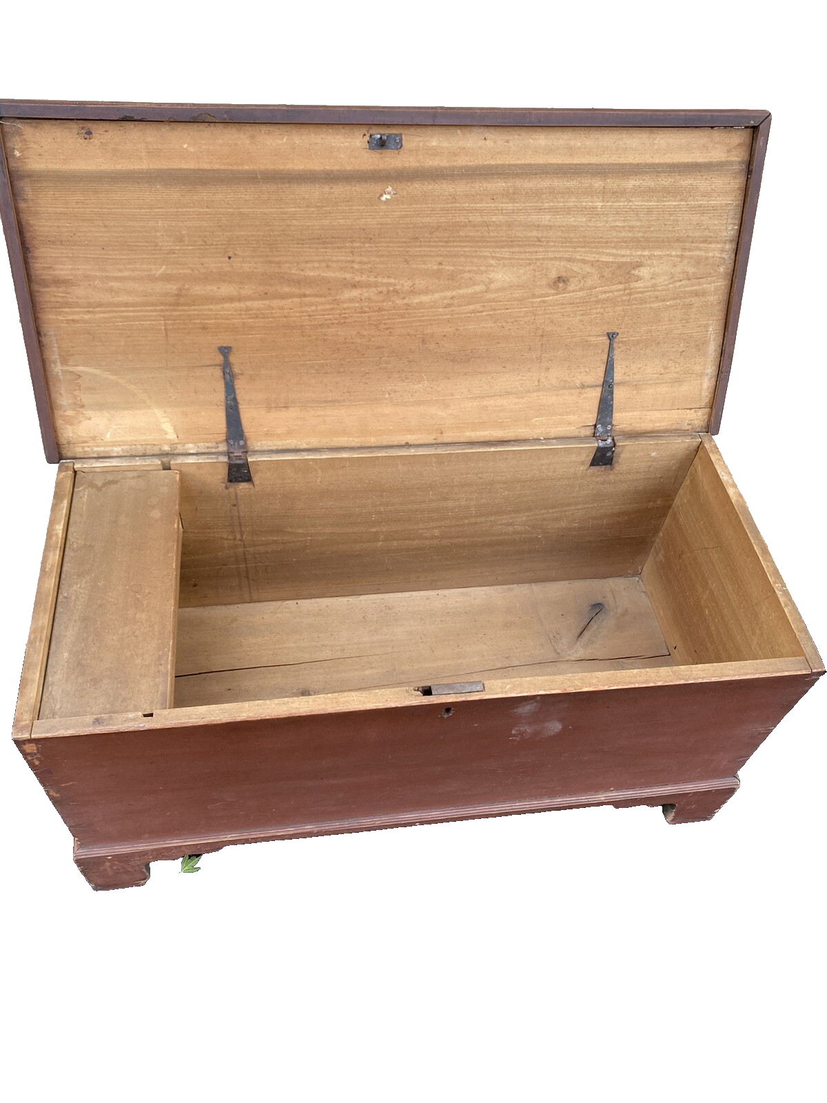 65284 Antique Tool Box Storage Chest Blanket Chest